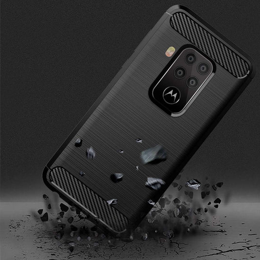 Motorola Moto One zoom - Shield Shockproof Rugged Heavy Duty Case  With 2PC Tempered Glass Screen Protector - i-Station Mobile Phone & Electronic Device Repair and Accessories