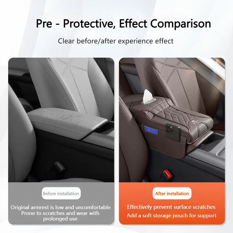 Load image into Gallery viewer, Toyota Car Multi-Functional Leather Armrest Box Heightening Pad for Camry, RAV4, Corolla Cross, Frontlander - i-Station Mobile Phone & Electronic Device Repair and Accessories
