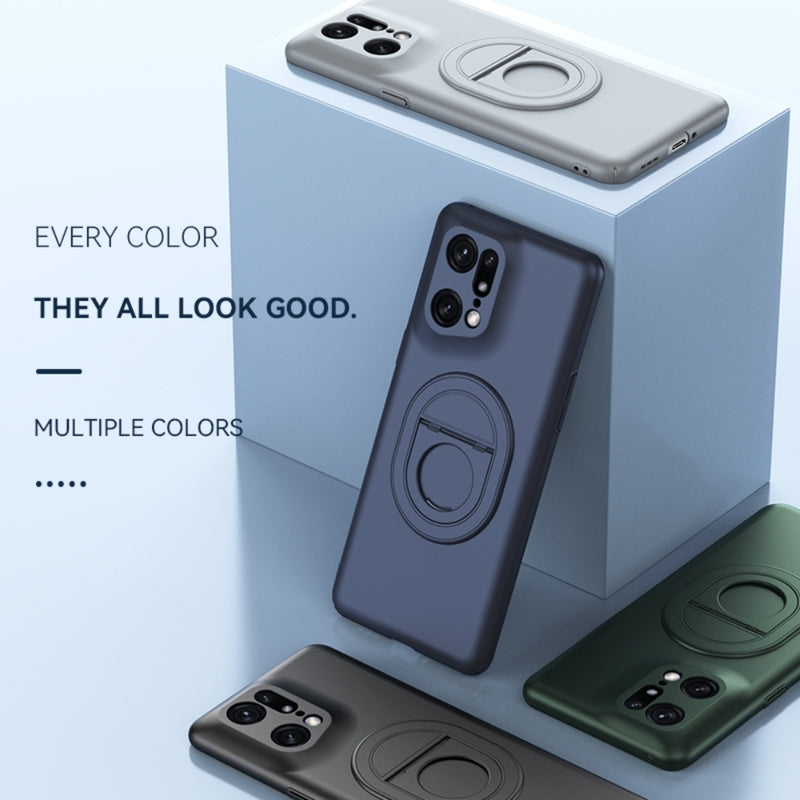 Load image into Gallery viewer, OPPO Find X5/Pro - Magsafe Hidden Fold Holder Full Coverage Shockproof Phone Case - i-Station Mobile Phone & Electronic Device Repair and Accessories