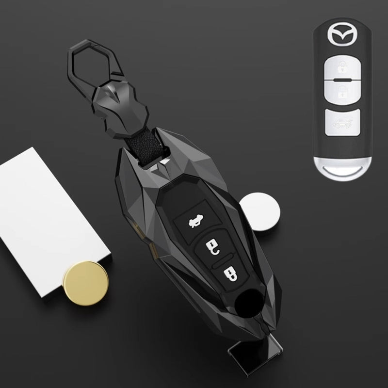 Load image into Gallery viewer, Mazda Zinc Alloy Car Key Fob Cover Case Remote For Mazda 2, 3, 5, 6, CX-3, CX-5, CX-7, CX-9 - i-Station Mobile Phone & Electronic Device Repair and Accessories