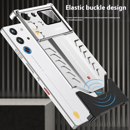 ZTE nubia Red Magic 10 Pro / 10 Pro Plus - Metal Heat Dissipation Clip-On Frameless Shockproof Phone Case - i-Station Mobile Phone & Electronic Device Repair and Accessories