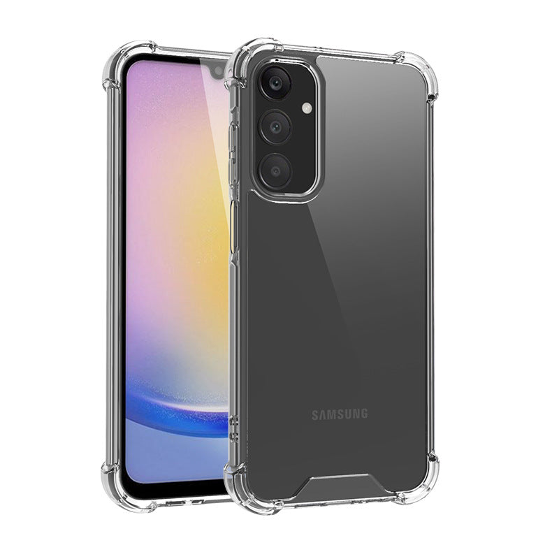 Load image into Gallery viewer, Samsung Galaxy A16 4G/5G - AirPillow Cushion Transparent Soft Clear TPU Four Corners Protective Case With 2PC 9H Tempered Glass Screen Protector - i-Station Mobile Phone & Electronic Device Repair and Accessories