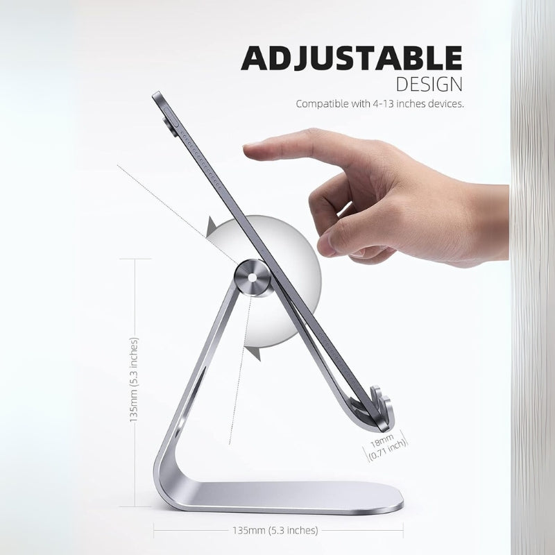 Load image into Gallery viewer, Tablet Stand Adjustable, Lamicall Tablet Stand : Desktop Stand Holder Dock Compatible With APPLE iPad Samsung Galaxy Tab Microsoft Surface (4-13 inch) - i-Station Mobile Phone & Electronic Device Repair and Accessories