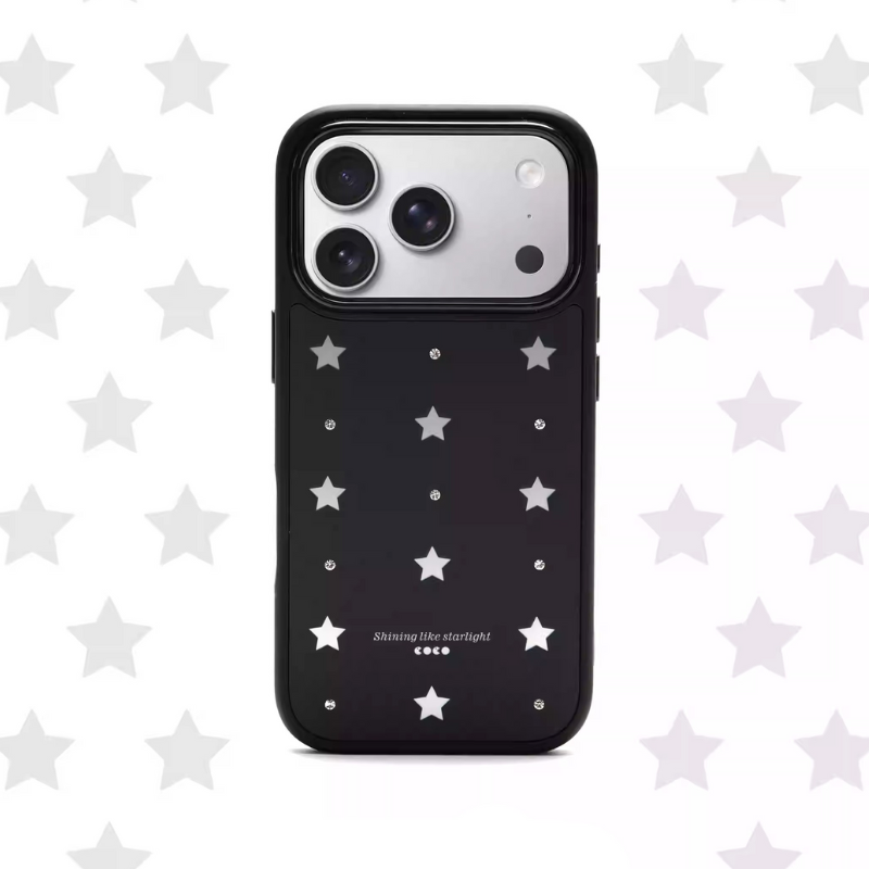 Apple iPhone 16/Pro/Pro Max - Sparkling Star Matte Shockproof Case - i-Station Mobile Phone & Electronic Device Repair and Accessories