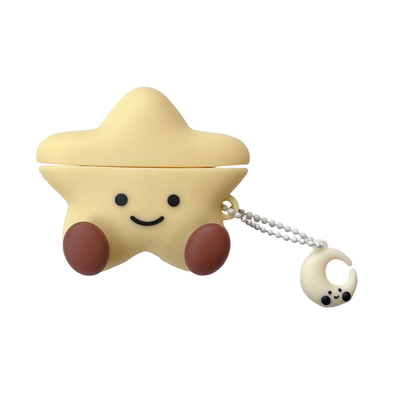 Load image into Gallery viewer, Apple AirPods Pro 1/2 - Protective Silicone Cartoon 3D Star Cute Kawaii Fashion Funny Cover Case - i-Station Mobile Phone & Electronic Device Repair and Accessories
