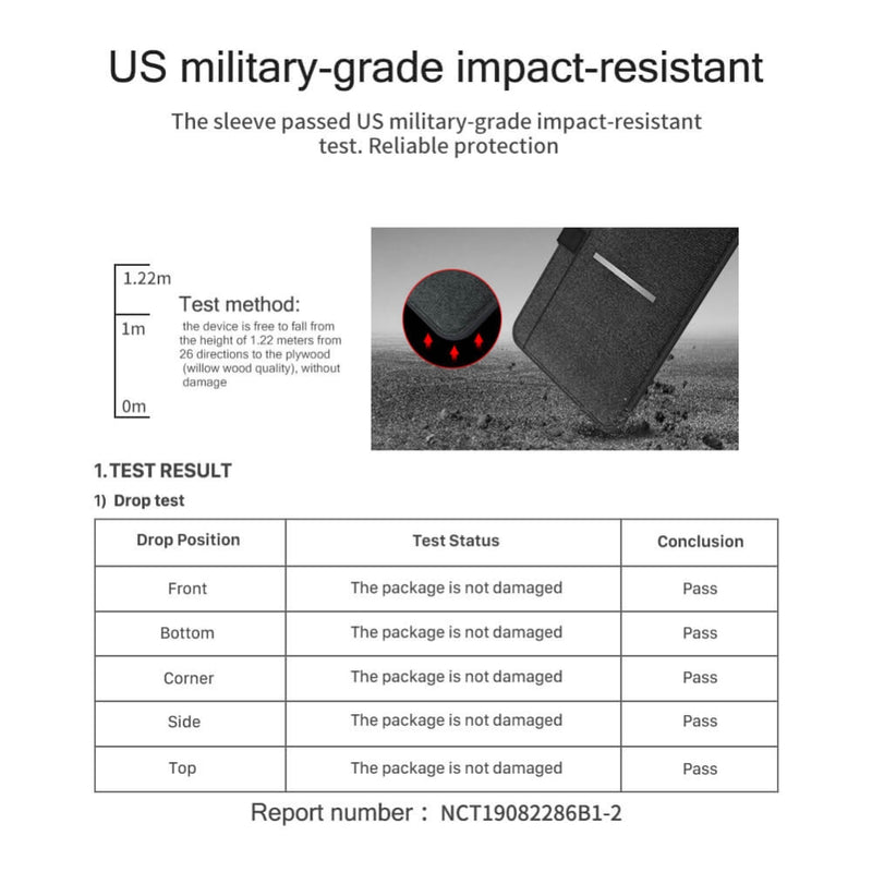 Load image into Gallery viewer, For Apple MacBook 13.3" or Smaller - NILLKIN Acme Sleeve Shockproof Sleeve Bag - i-Station Mobile Phone & Electronic Device Repair and Accessories