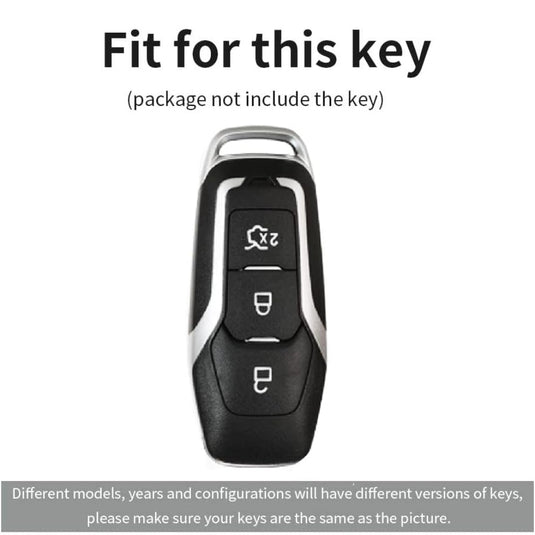 Ford Handcrafted Genuine Leather Car Key Fob Protective Case Cover For Edge, Mondeo, Ka, Fiesta, Focus, Galaxy, Mustang, Kuga - i-Station Mobile Phone & Electronic Device Repair and Accessories