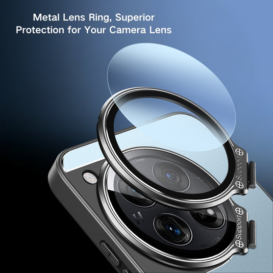 OnePlus 13 - Full Coverage Lens Stand Shockproof Protective Case - i-Station Mobile Phone & Electronic Device Repair and Accessories