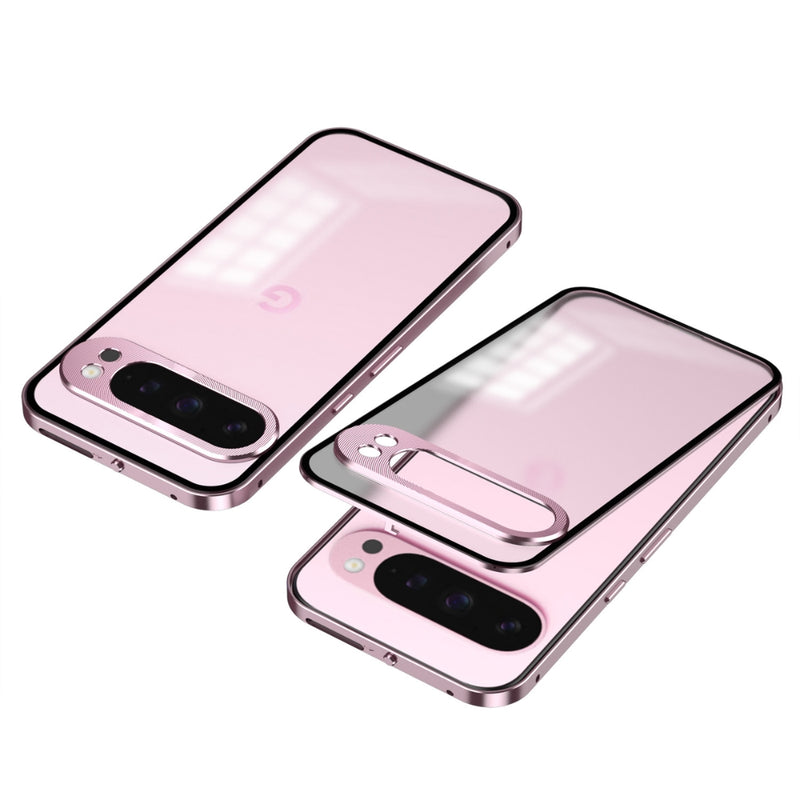 Load image into Gallery viewer, Google Pixel 9/Pro/Pro XL - Metal Frame Frosted Magnetic Phone Case - i-Station Mobile Phone & Electronic Device Repair and Accessories