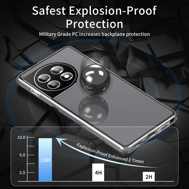 Load image into Gallery viewer, OnePlus 11 (PHB110, CPH2449, CPH2447, CPH2451) - Magnetic HD Tempered Glass Phone Case - i-Station Mobile Phone & Electronic Device Repair and Accessories