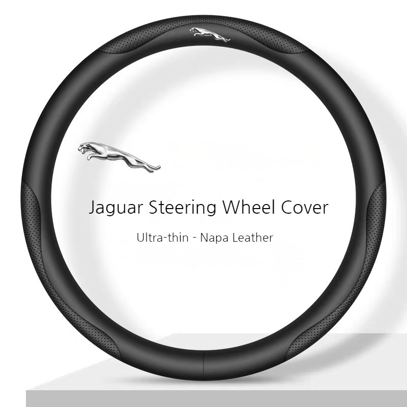 Load image into Gallery viewer, Jaguar Ultra-Thin Anti-Slip Steering Wheel Cover for XFL, XEL, F-PACE, F-TYPE, XJ, XF, XJL - i-Station Mobile Phone & Electronic Device Repair and Accessories