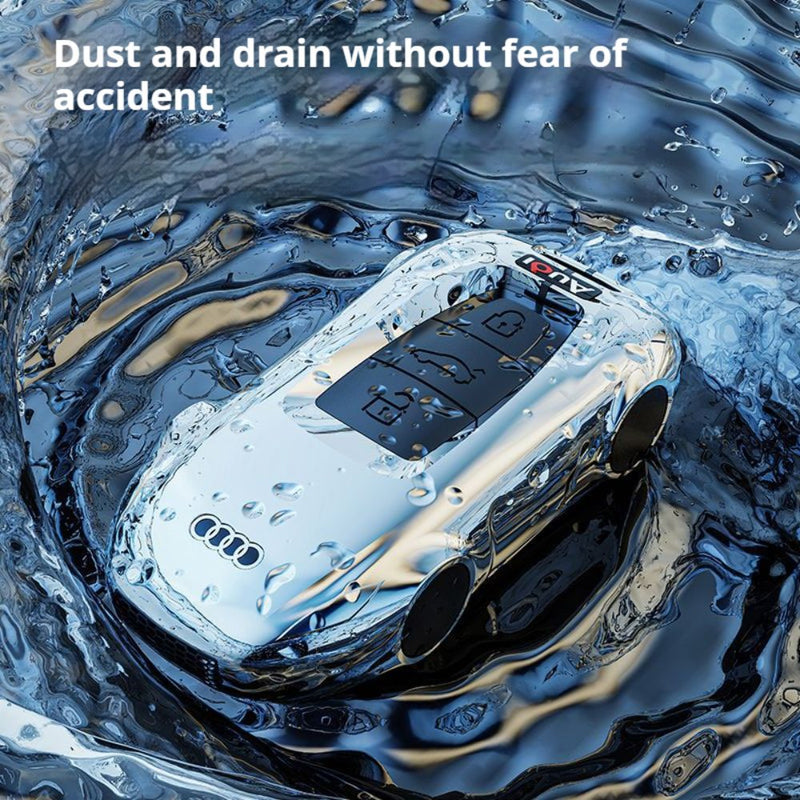 Load image into Gallery viewer, Audi Zinc Alloy Silicone Car Key Fob Case Cover For A3, A4, A5, A6, A8, Q2, Q5, Q7, Q8, e-tron - i-Station Mobile Phone & Electronic Device Repair and Accessories