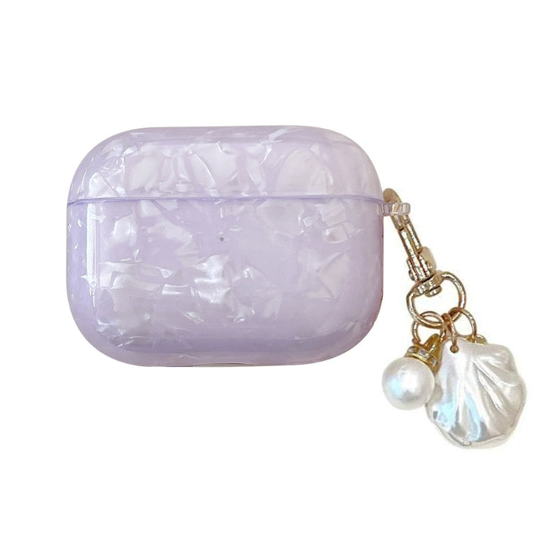 Load image into Gallery viewer, Apple AirPods 4 - Shell Design Style With Shell-Shaped Pendant Cover Case - i-Station Mobile Phone & Electronic Device Repair and Accessories