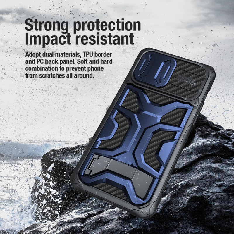 Load image into Gallery viewer, Apple iPhone 13/Pro/Max - NILLKIN Sliding Camera Cover Design TPU + PC Phone Case - i-Station Mobile Phone & Electronic Device Repair and Accessories
