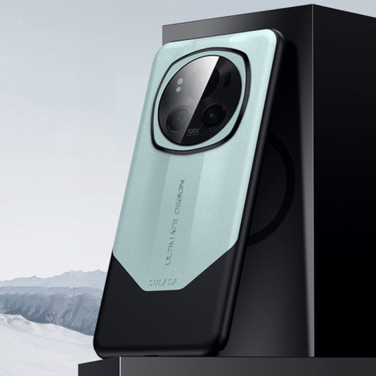 Honor Magic6/Pro - Splicing Plain Leather PC Shockproof Phone Case - i-Station Mobile Phone & Electronic Device Repair and Accessories