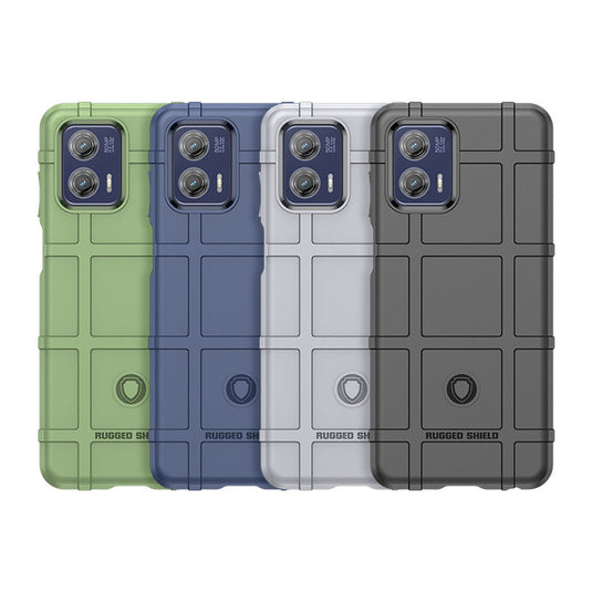 Motorola Moto G73 - Shield Shockproof Rugged Heavy Duty Case With 2PC Tempered Glass Screen Protector - i-Station Mobile Phone & Electronic Device Repair and Accessories