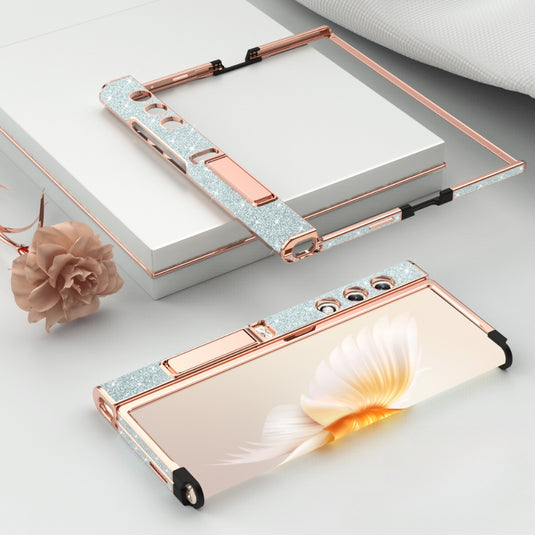 Honor V Purse - Luxurious Glitter Leather Frame Case - i-Station Mobile Phone & Electronic Device Repair and Accessories