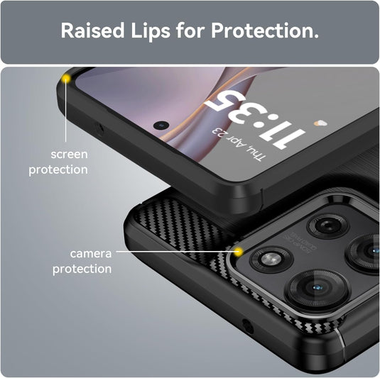 Motorola Moto G75 5G - Shield Shockproof Rugged Heavy Duty Case With 2PC 9H Glass Screen Protector - i-Station Mobile Phone & Electronic Device Repair and Accessories