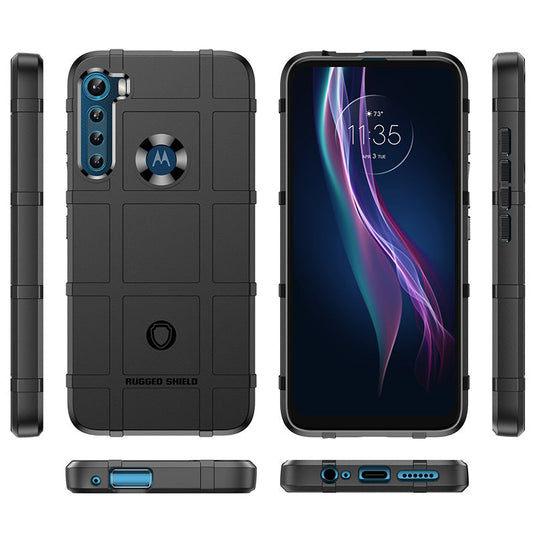 Motorola Moto One Fusion/One Fusion+ - Shield Shockproof Rugged Heavy Duty Case  With 2PC Tempered Glass Screen Protector - i-Station Mobile Phone & Electronic Device Repair and Accessories
