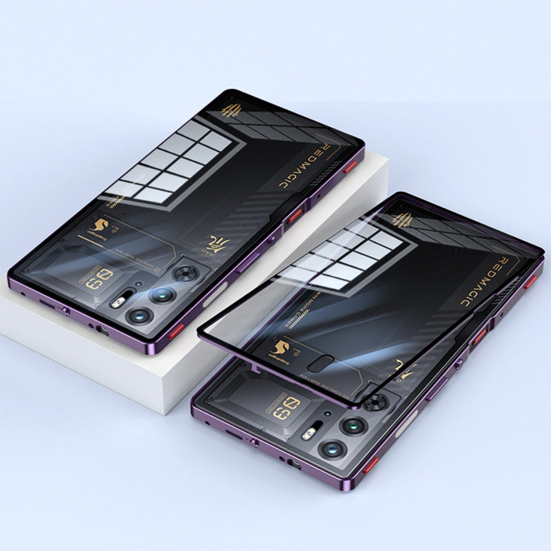 Load image into Gallery viewer, ZTE nubia Red Magic 9S Pro / 9S Pro Plus - Metal Frame Frosted Magnetic Phone Case - i-Station Mobile Phone & Electronic Device Repair and Accessories