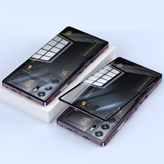 ZTE nubia Red Magic 9S Pro / 9S Pro Plus - Metal Frame Frosted Magnetic Phone Case - i-Station Mobile Phone & Electronic Device Repair and Accessories