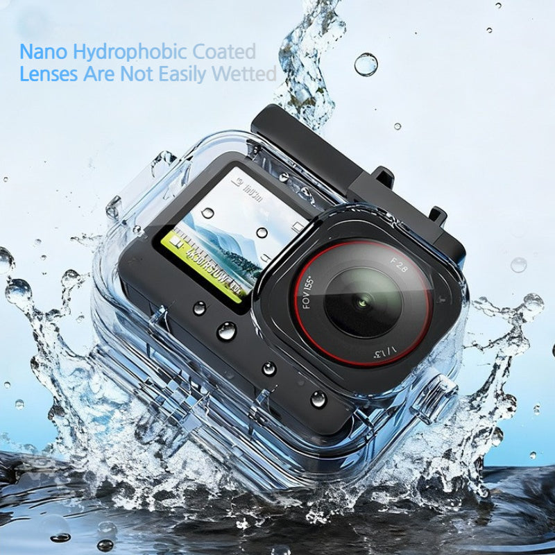 Load image into Gallery viewer, DJI Action 6 - Premium High-Transmittance PC & Tempered Glass Waterproof Housing — 70 m Dive & Surf Protection with Polarizing Filter - i-Station Mobile Phone & Electronic Device Repair and Accessories