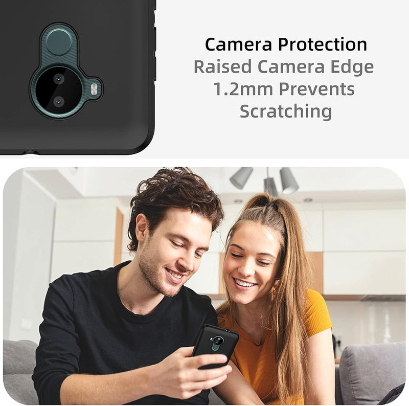 Load image into Gallery viewer, Nokia C30 - Shield Soft TPU Cover Matte Anti-scratch Anti-fingerprint Case With 2PC 9H Tempered Glass Screen Protector - i-Station Mobile Phone & Electronic Device Repair and Accessories
