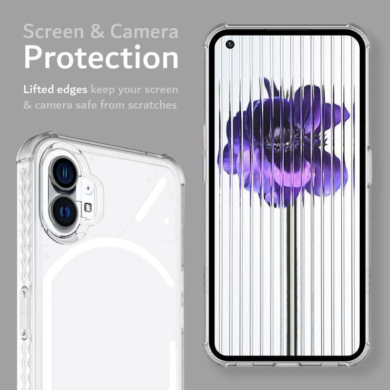 Load image into Gallery viewer, Nothing Phone 1 - AirPillow Cushion Transparent Soft Clear TPU Four Corners Protective Case With 2PC 9H Tempered Glass Screen Protector - i-Station Mobile Phone & Electronic Device Repair and Accessories