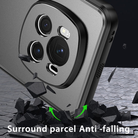 Honor Magic6 / Pro - Metal Large Hole Lens Full Cover Soft Edge Anti Fall Case - i-Station Mobile Phone & Electronic Device Repair and Accessories