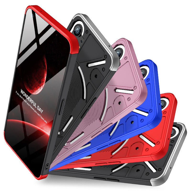 Load image into Gallery viewer, Nothing Phone 1 - Shockproof Matte PC Silky Slim Fit Scratch Case With 2PC Tempered Glass Screen Protector - i-Station Mobile Phone & Electronic Device Repair and Accessories