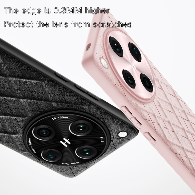 Load image into Gallery viewer, OPPO Find X8 Pro Diamond Pattern Plain Leather Shockproof Essentials Series Case - i-Station Mobile Phone & Electronic Device Repair and Accessories