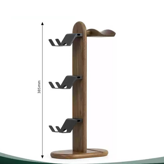 Wooden Headphone Stand, Switch Game Controller, Xbox Solid Wood Storage Rack - i-Station Mobile Phone & Electronic Device Repair and Accessories