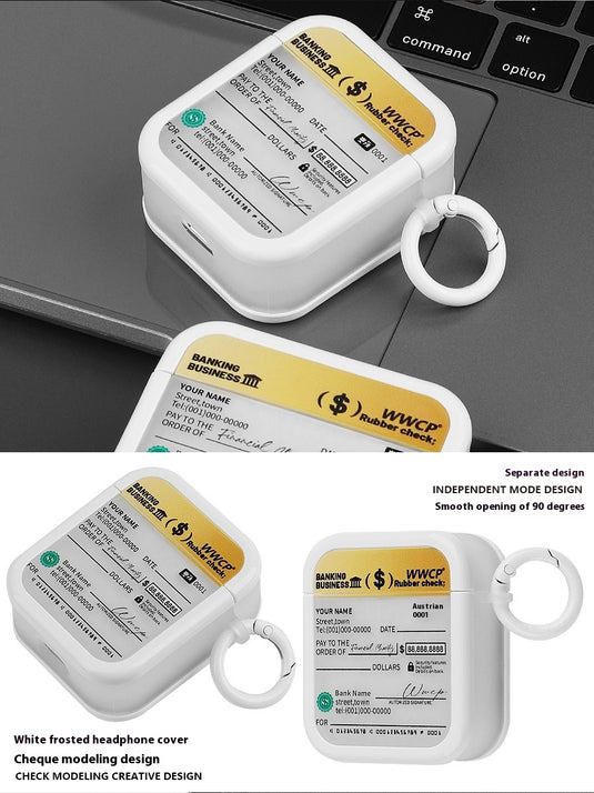 Apple AirPods 1/2/3 - Check Design Style TPU + PC Heavy Duty Protecive Case - i-Station Mobile Phone & Electronic Device Repair and Accessories