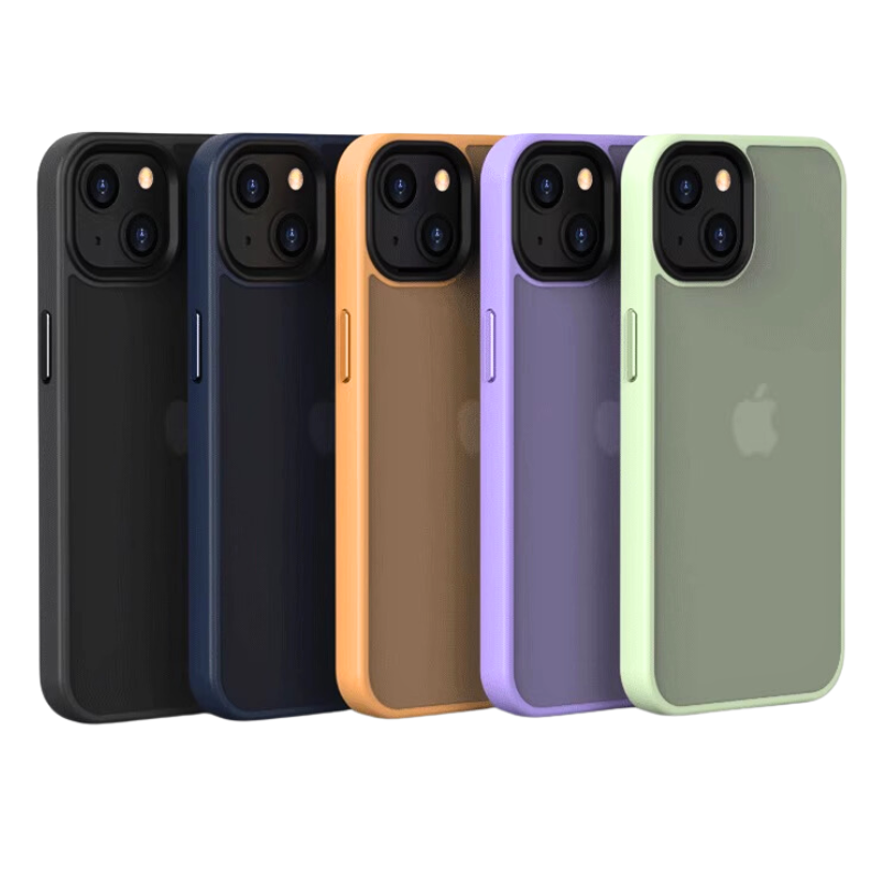 Apple iPhone 11/Pro/Pro Max Translucent PC + TPU Shockproof Silicone Essentials Series Case - i-Station Mobile Phone & Electronic Device Repair and Accessories