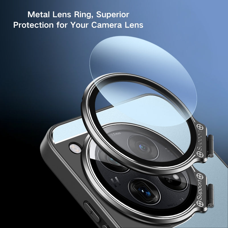 Load image into Gallery viewer, OnePlus 13R - Full Coverage Lens Stand Shockproof Protective Case - i-Station Mobile Phone & Electronic Device Repair and Accessories