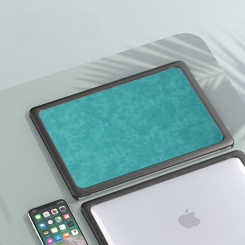 Load image into Gallery viewer, Apple MacBook Pro 16" (A2485 & A2780 & A2991 & A3403 & A3186) - Genuine Sheepskin Leather Shockproof Protective Case - i-Station Mobile Phone & Electronic Device Repair and Accessories