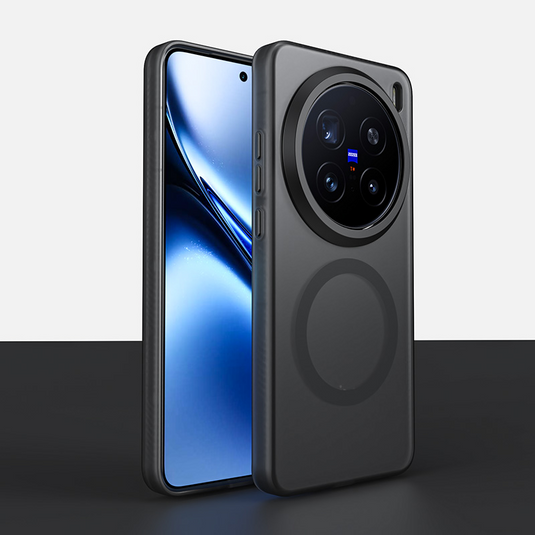 VIVO X200 & Pro - Soft TPU Frosted Magnetic With Magnetic Shockproof Essentials Series Case - i-Station Mobile Phone & Electronic Device Repair and Accessories