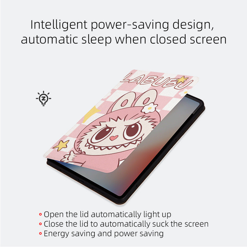 Load image into Gallery viewer, Apple iPad Pro 11-inch M4 (2024) Cartoon Kids Painted Leather Full-Body Shockproof Case - i-Station Mobile Phone & Electronic Device Repair and Accessories