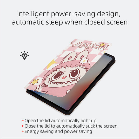 Apple iPad Pro 11-inch M4 (2024) Cartoon Kids Painted Leather Full-Body Shockproof Case - i-Station Mobile Phone & Electronic Device Repair and Accessories