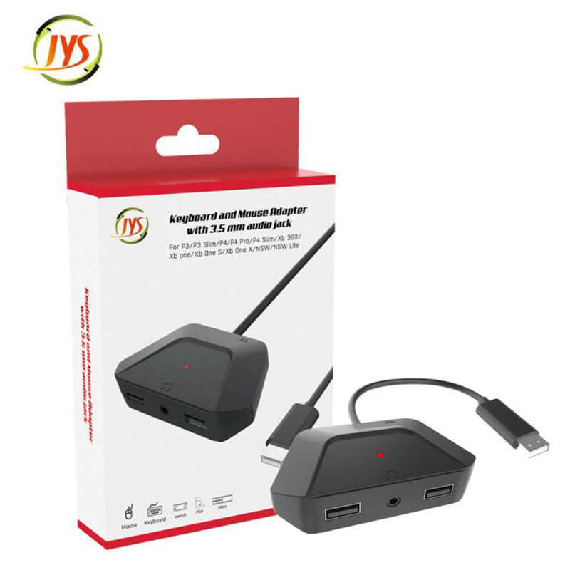 Load image into Gallery viewer, Nintendo Switch/PS3/PS4/Xbox Multifunctional Keyboard and Mouse Converter Adapter with 3.5mm Audio Headset - Polar Tech Australia