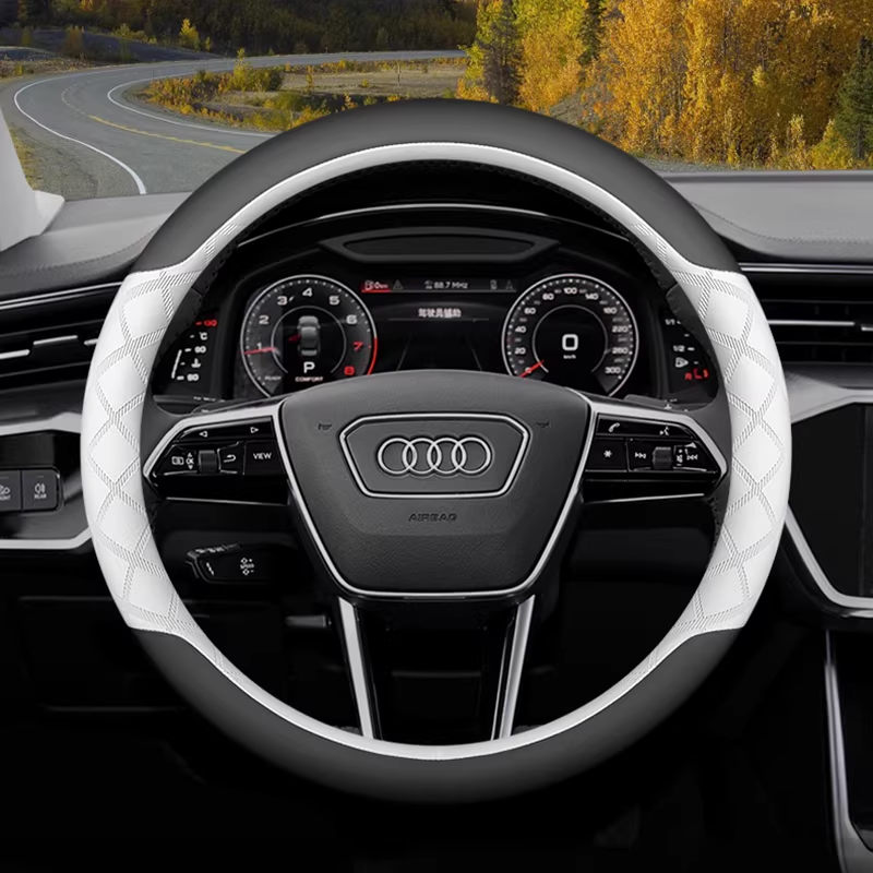 Load image into Gallery viewer, Audi Ultra-Thin Anti-Slip Steering Wheel Cover For Q5L, A4L, A6L, Q3, Q2L, A3, A5, A8, A7L - i-Station Mobile Phone & Electronic Device Repair and Accessories