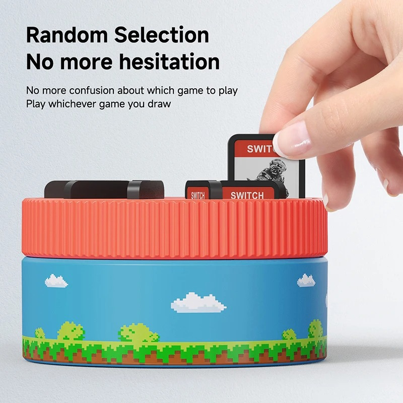 Nintendo Switch - Hagibis Rotating Game Card Storage Tower - i-Station Mobile Phone & Electronic Device Repair and Accessories