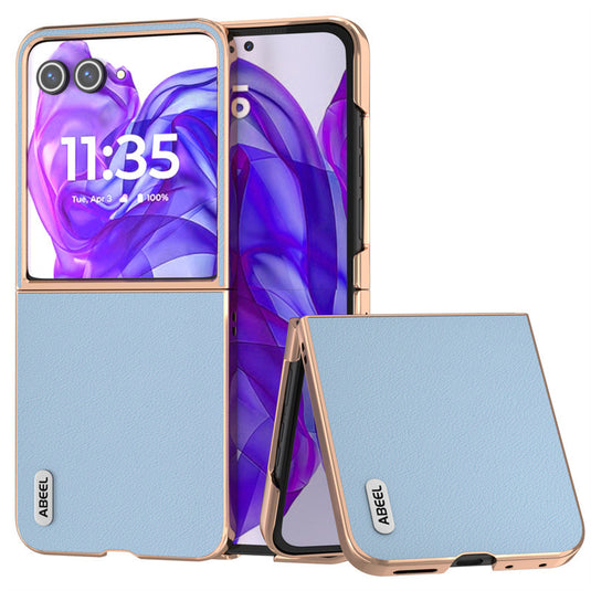 Motorola Moto Razr 50/Ultra Leather Shockproof Protective Case - i-Station Mobile Phone & Electronic Device Repair and Accessories