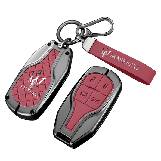 Maserati Zinc Alloy Luxury Car Key Fob Case for Cover Quattroporte, Ghibli, Levante, MC20 - i-Station Mobile Phone & Electronic Device Repair and Accessories