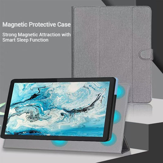 Lenovo IdeaPad Duet Chromebook 10.1 (CT-X636F) Premium Double-Sided Magnetic Leather Case - i-Station Mobile Phone & Electronic Device Repair and Accessories