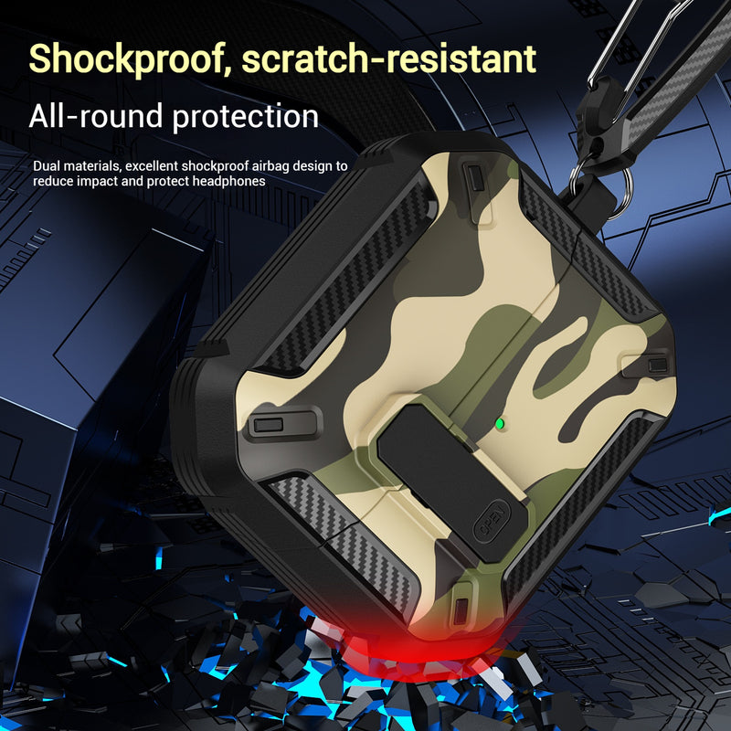 Load image into Gallery viewer, Samsung Galaxy Buds3/Pro Camouflage Full Coverage Shockproof Case - i-Station Mobile Phone & Electronic Device Repair and Accessories