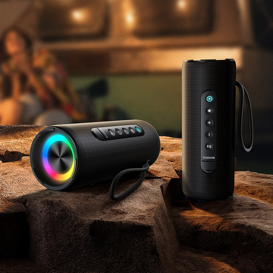 Baseus AeQur VO20 Portable Wireless Speaker-Cluster Black - i-Station Mobile Phone & Electronic Device Repair and Accessories