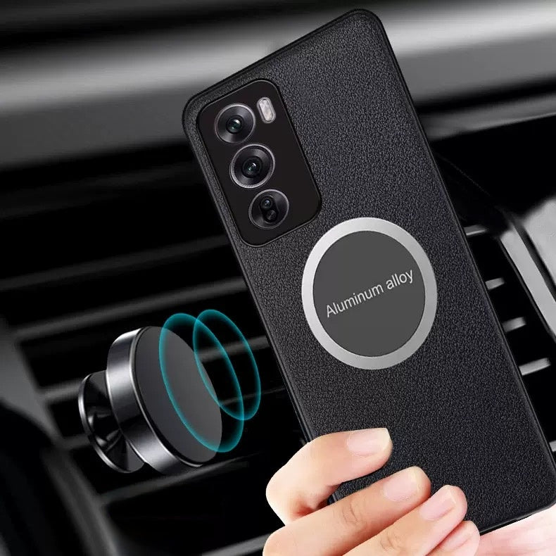 Load image into Gallery viewer, Oppo Reno 12 & Pro - Soft Edged Plain Leather Essentials Series Case - i-Station Mobile Phone & Electronic Device Repair and Accessories