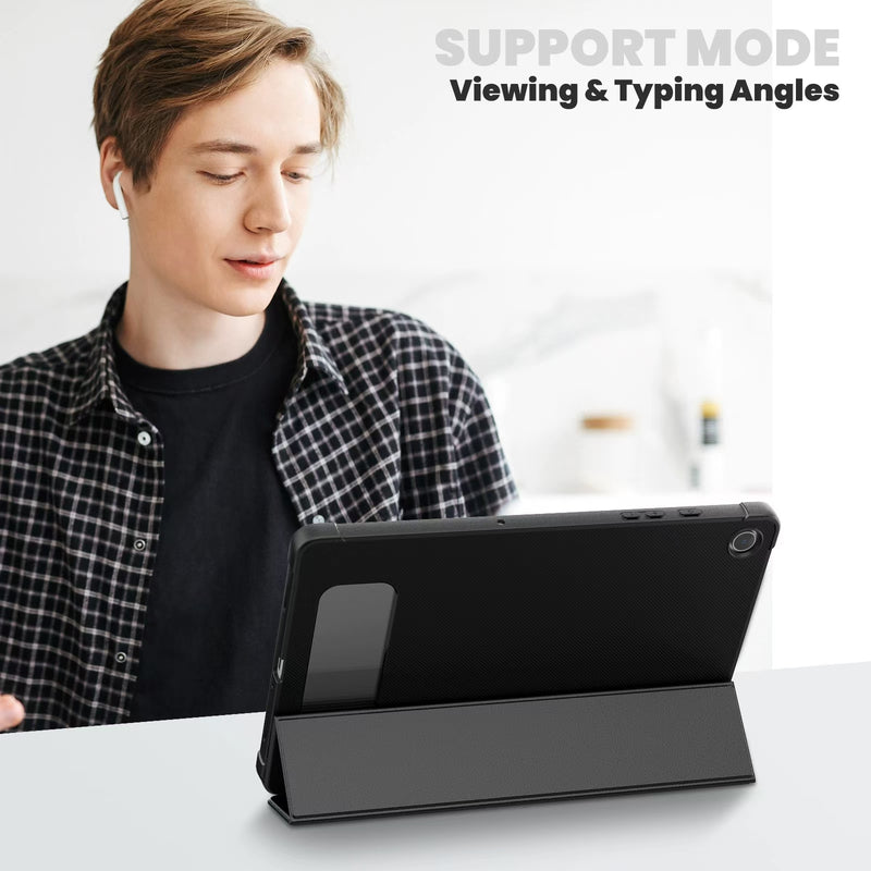 Load image into Gallery viewer, Samsung Galaxy Tab A9 8.7’’2023 (X110/X115) Carbon Fiber Leather Shockproof Case - i-Station Mobile Phone & Electronic Device Repair and Accessories