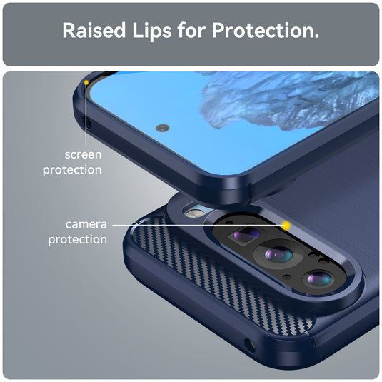 Google Pixel 9/A/Pro/Pro XL Soft Silicone Shockproof Full-Cover Protective Case - i-Station Mobile Phone & Electronic Device Repair and Accessories